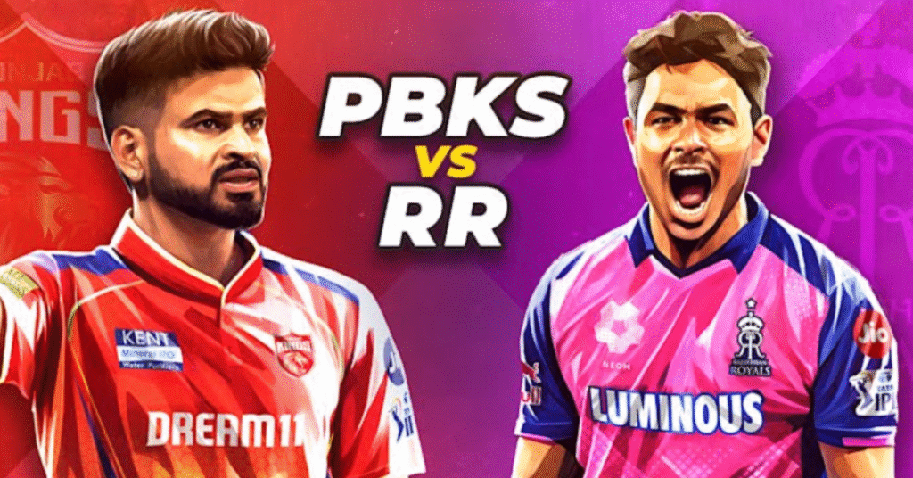 RR vs PBKS Dream11 Prediction, IPL 2025 – Fantasy Cricket Tips, Playing XI & Match Preview 2 rr vs pbks